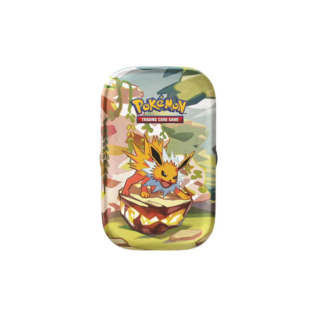 Prismatic Evolutions Mini Tin