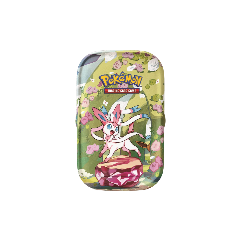 Prismatic Evolutions Mini Tin