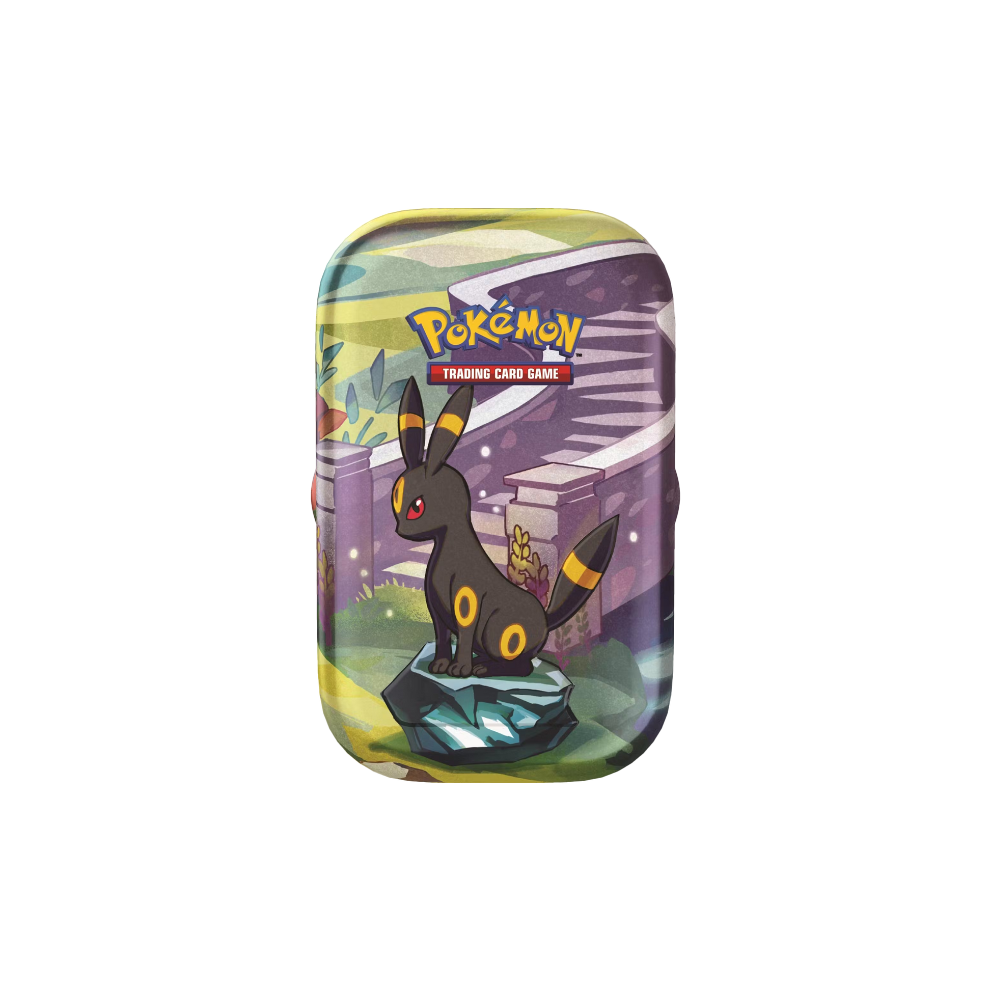 Prismatic Evolutions Mini Tin