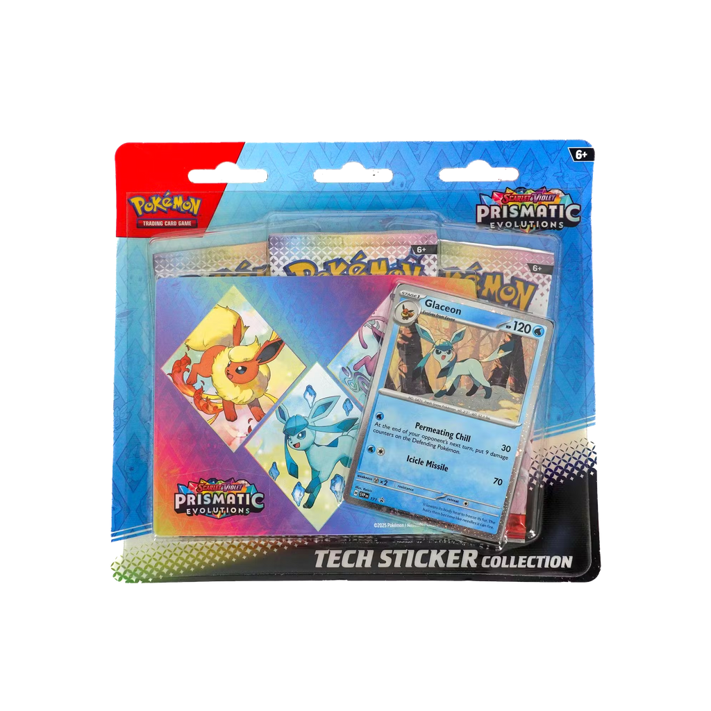 Prismatic Evolutions Tech Sticker Collection
