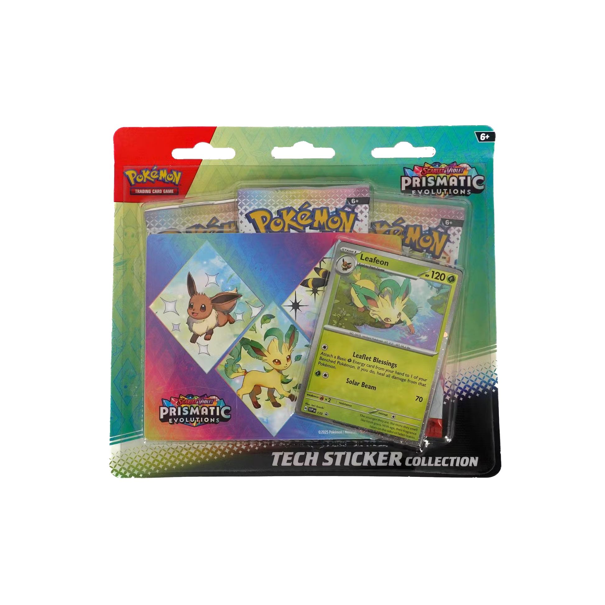 Prismatic Evolutions Tech Sticker Collection