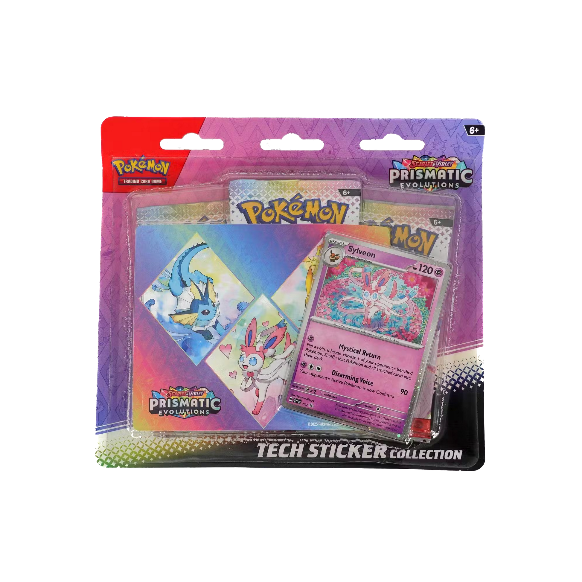 Prismatic Evolutions Tech Sticker Collection