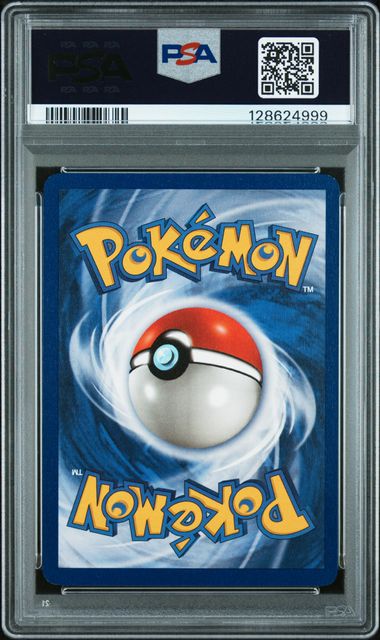 1999 CHARIZARD-HOLO #4 PSA 8 (back)