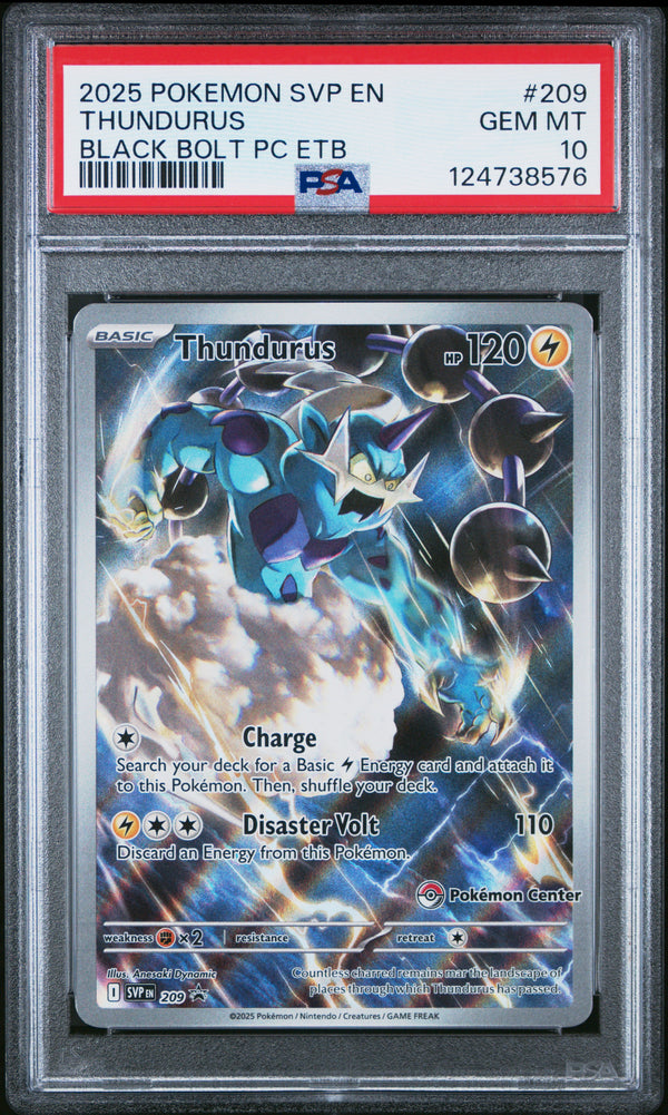 2025 THUNDURUS #209 PSA 10 (front)