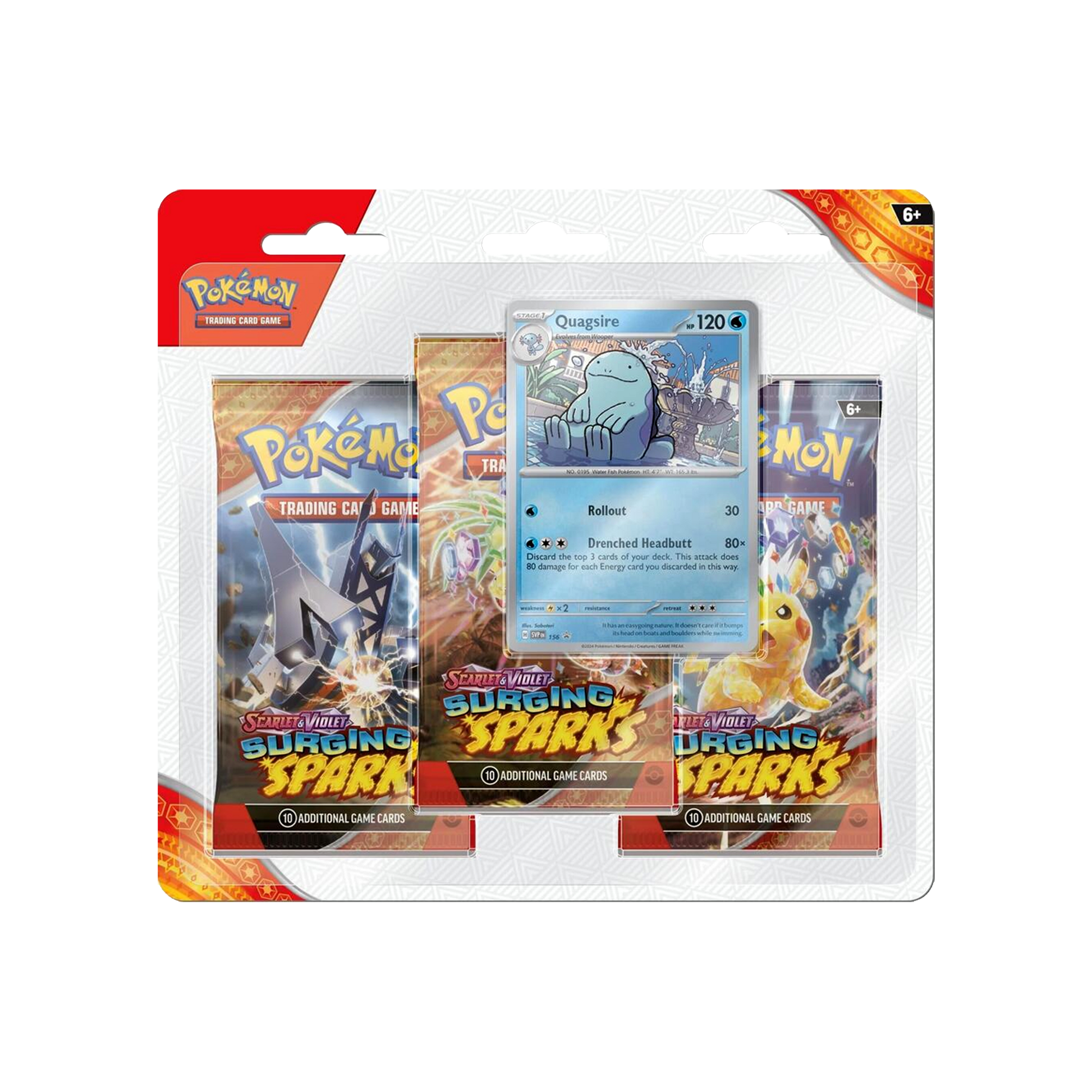 Surging Sparks 3 Pack Blister