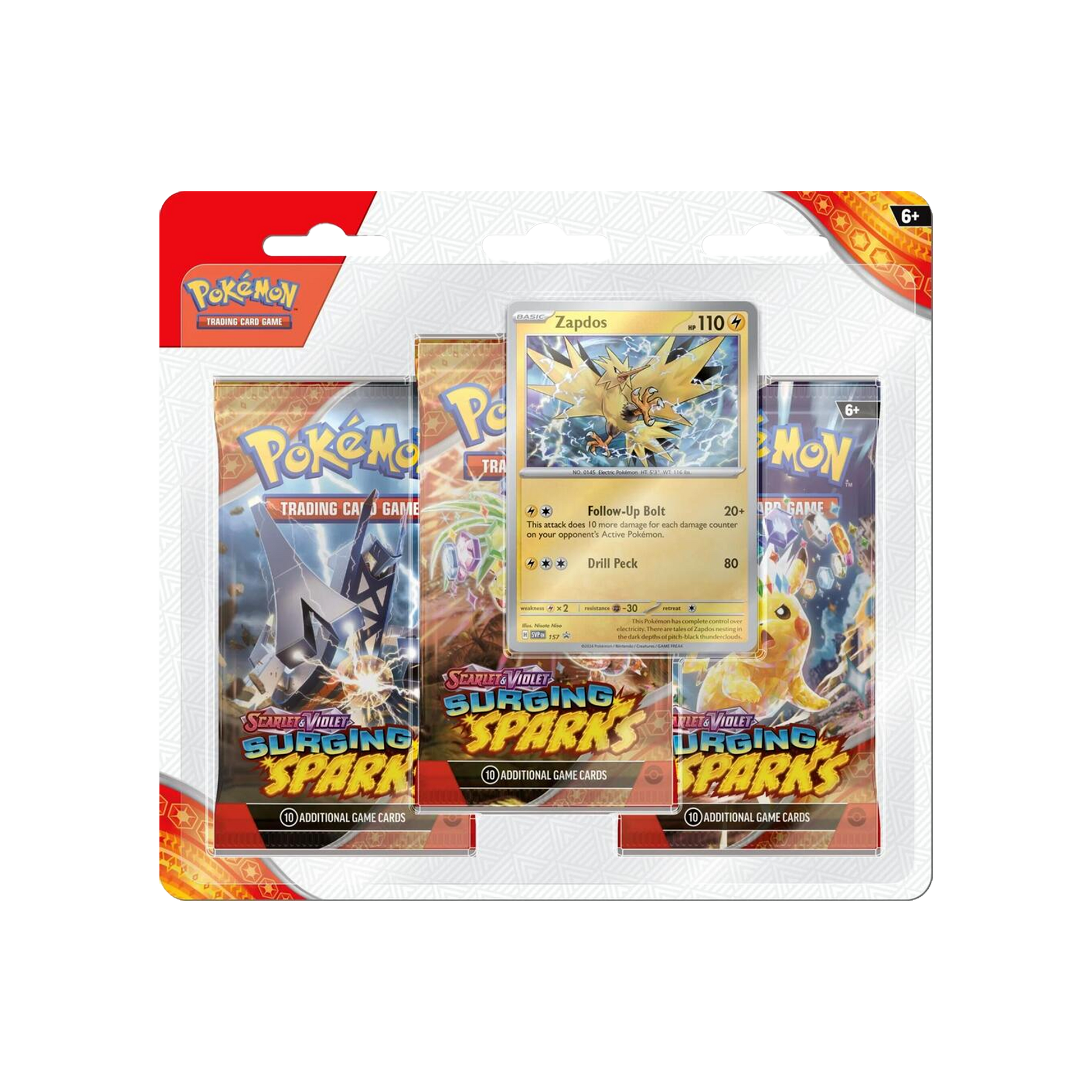 Surging Sparks 3 Pack Blister