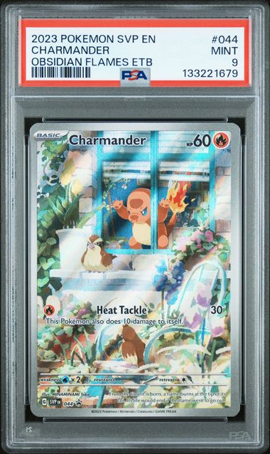 2023 CHARMANDER #044 PSA 9 (front)
