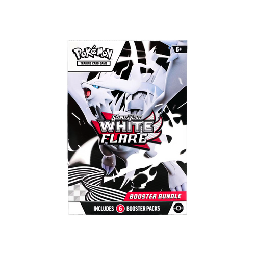 white flare pokemon booster box Pokemon Scarlet & Violet SV10.5 White Flare Booster Bundle Box