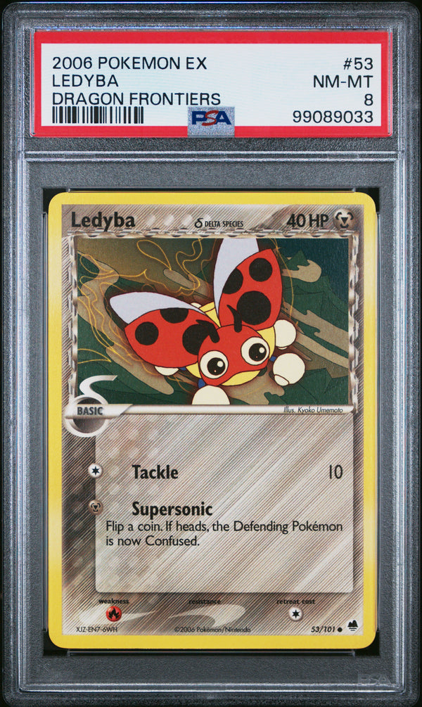 2006 LEDYBA #53 PSA 8 (front)