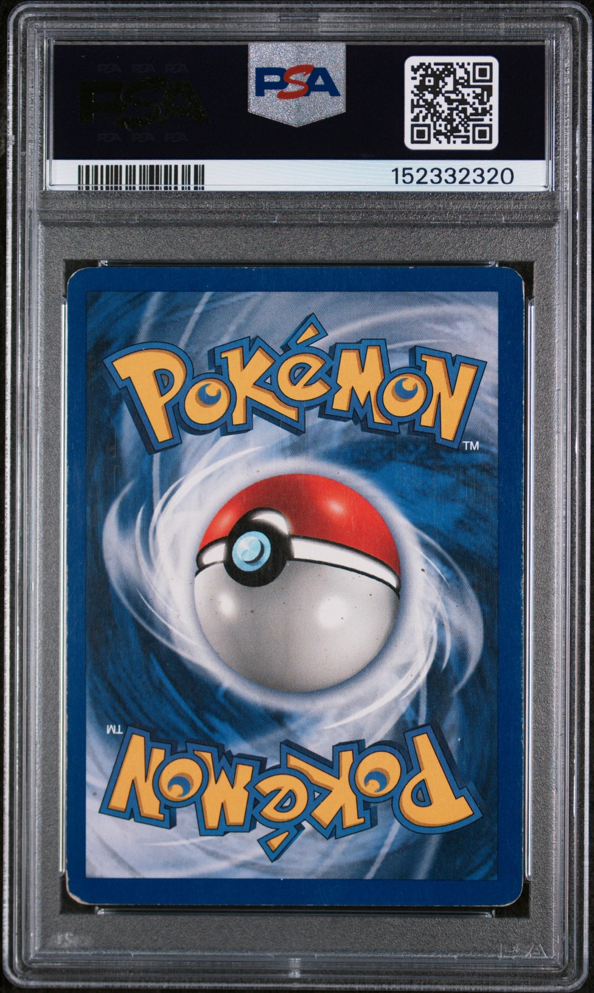 1999 BLASTOISE-HOLO #2 PSA 4 (back)