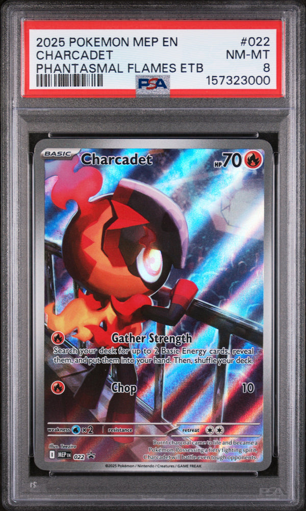 2025 CHARCADET #022 PSA 8 (front)