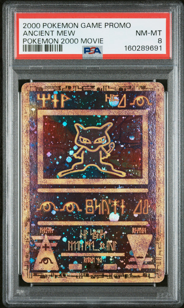 2000 ANCIENT MEW PSA 8 (front)