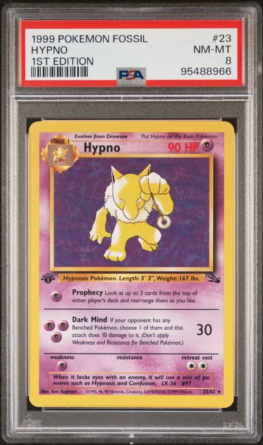 1999 HYPNO #23 PSA 8 (front)