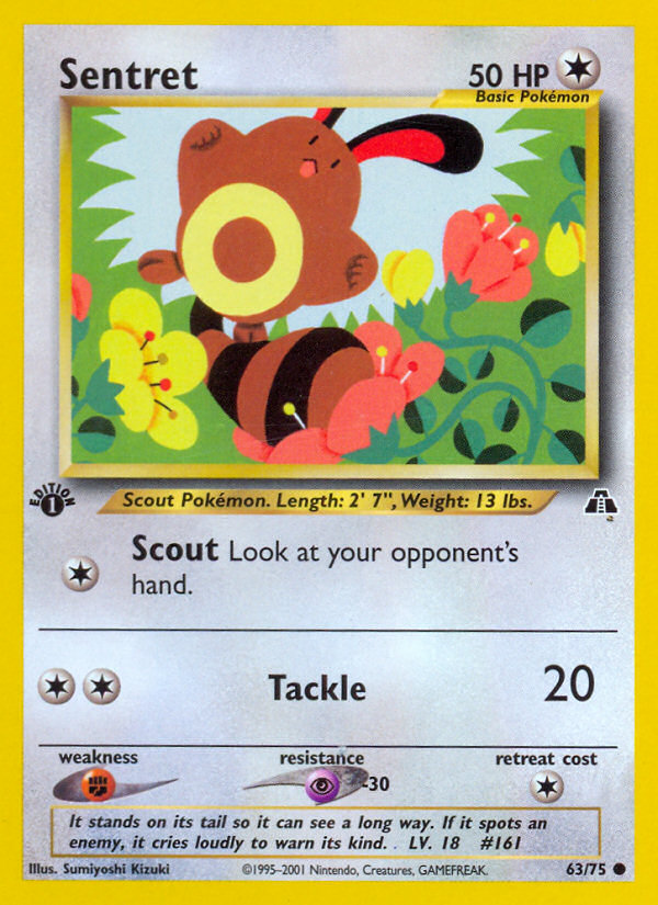 2001 SENTRET #63 PSA 10 (stock image — not the actual card)