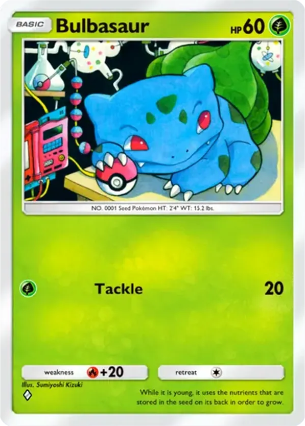2002 BULBASAUR #001 PSA 10 (stock image — not the actual card)