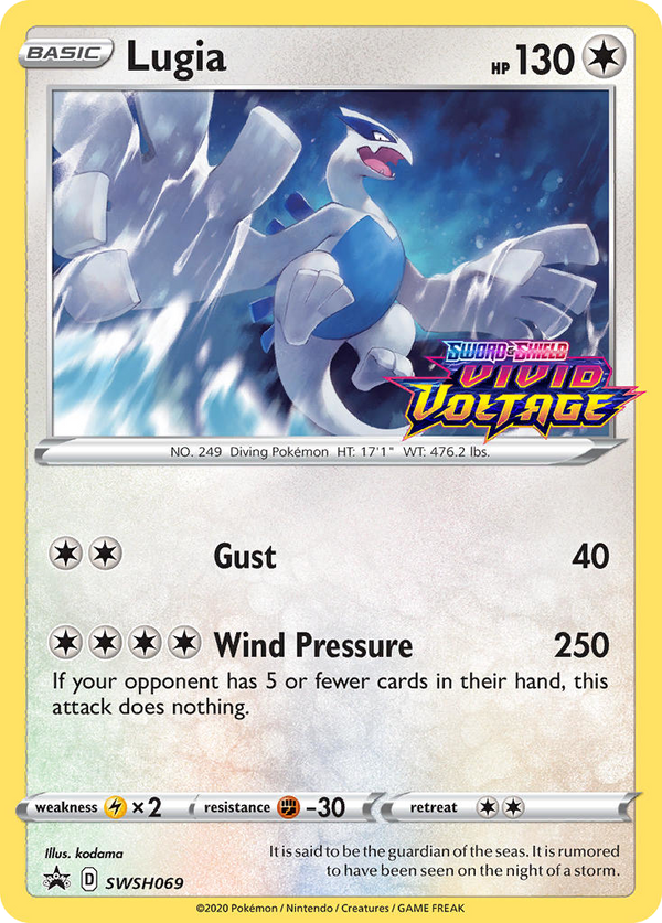 2020 Lugia #SWSH069 CGC 9 (stock image — not the actual card)