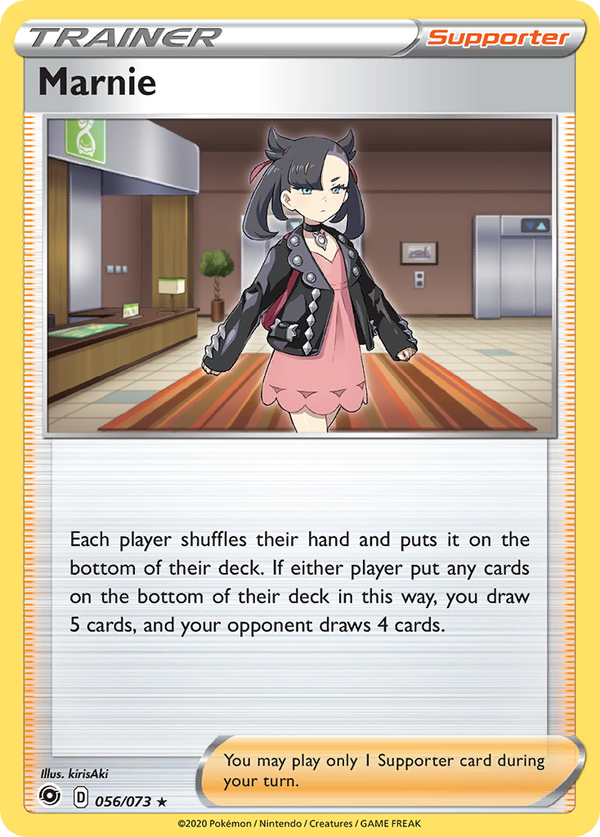 2020 FA/MARNIE #198 PSA 9 (stock image — not the actual card)