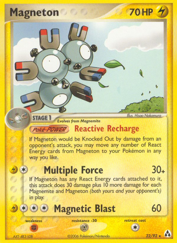 2006 Magneton #22 Legend Maker PSA 9 (stock image — not the actual card)