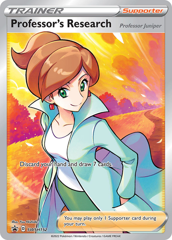 2022 Professor's Research #SWSH152 CGC 9 (stock image — not the actual card)