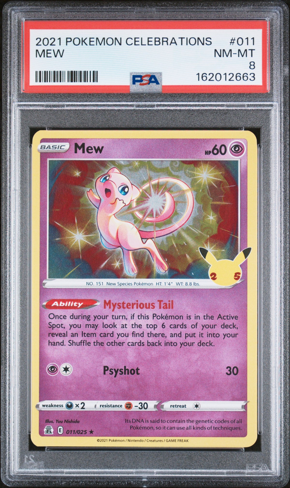 2021 MEW #011 PSA 8 (front)